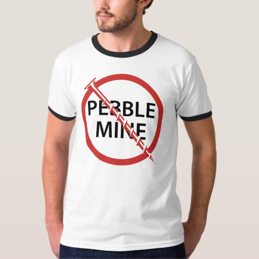 SCHERM PEBBLE MINE-T-shirt T-shirt (Voorkant)