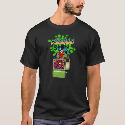 SCHERM SOUP! Deadwest Microwave Logo T-Shirt (Voorkant)