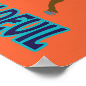 SCHERM SOUP! Geloof in Jersey Devil Poster (Hoek)