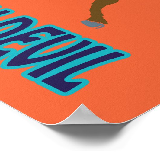 SCHERM SOUP! Geloof in Jersey Devil Poster (Hoek)