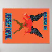 SCHERM SOUP! Geloof in Jersey Devil Poster (Voorkant)