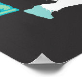 SCHERM SOUP! Geloof in Poster Yeti (Hoek)