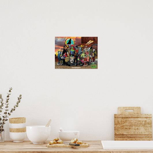 SCHERM SOUP! Season One Cast Poster (Keuken)