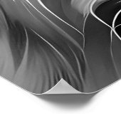 SCHERM TERRIER DOG BLACK EN WHITE POSTER (Hoek)