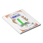 Scherm-tijd-producten Blocnote (Schuin)