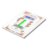 Scherm-tijd-producten Blocnote (Linkerzijde)