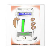 Scherm-tijd-producten Blocnote (Voorkant)