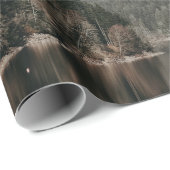 SCHERM VAN BOMEN EN MOUNTAIN CADEAUPAPIER (Rol Hoek)