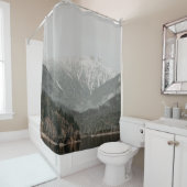 SCHERM VAN BOMEN EN MOUNTAIN DOUCHEGORDIJN (In situ)