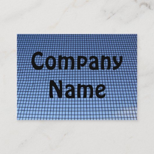 Scherm Venster Visitekaartje (Voorkant)