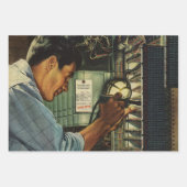 scherm voor de uitademing van de bedrijfselektron inpakpapier vel (Voorkant)