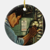 scherm voor de uitademing van de bedrijfselektron keramisch ornament (Achterkant)