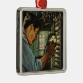  scherm voor de uitademing van de bedrijfselektron metalen ornament (Rechts)