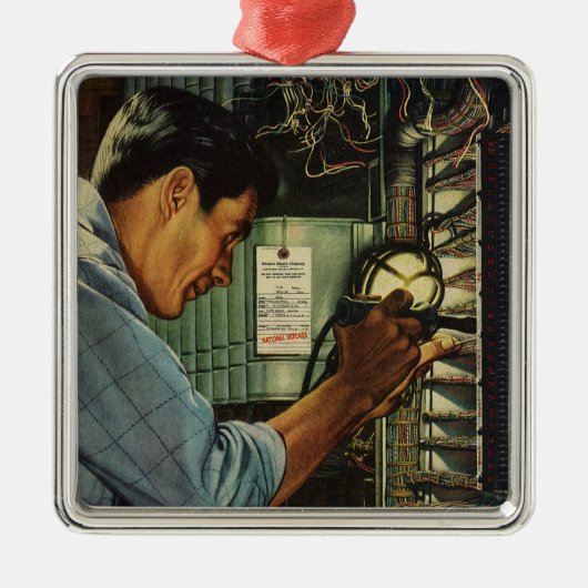 scherm voor de uitademing van de bedrijfselektron metalen ornament (Voorkant)