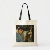  scherm voor de uitademing van de bedrijfselektron tote bag (Voorkant)