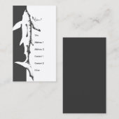 Schermafbeelding Visitekaartje (Voorkant / Achterkant)