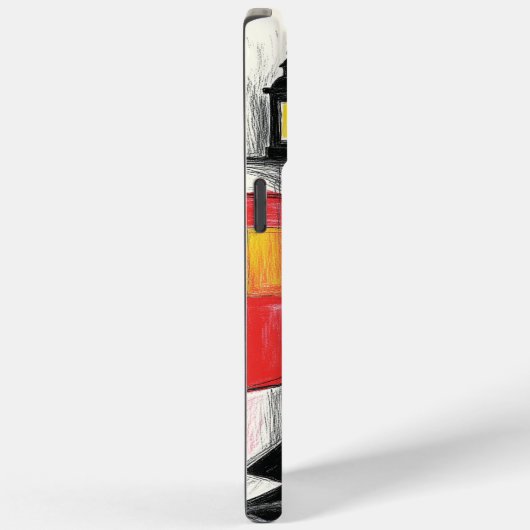 Schermafbeeldingen van griezelige tv-series Case-Mate iPhone case (Achterkant / Rechts)