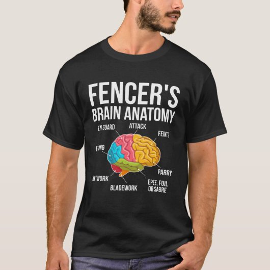 Schermen Hersenanatomie Schermen T-shirt (Voorkant)