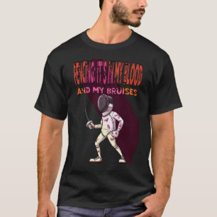 Schermen: Het zit in mijn bloed (en mijn blauwe pl T-shirt