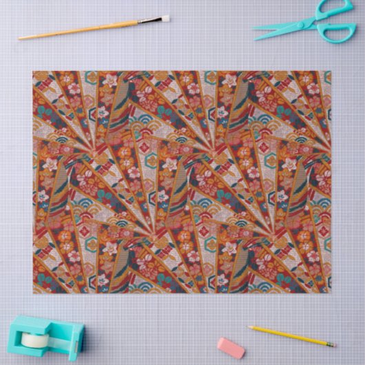 Schermen Oosterse stof Tissuepapier (Craft)