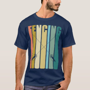 Schermen Retro Sport familie T-shirt