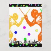 Schermen   Sport    Briefkaart (Voorkant)