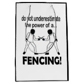 Schermen Sport Game Schermen Medium Cadeauzakje (Voorkant)