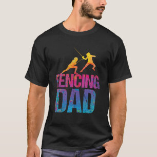 Schermen vader Zwaard Vechten Fencer 2 T-shirt