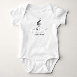 Schermer Baby - Schermer in Opleiding - Schermen Romper