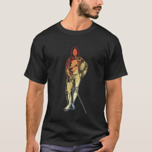 Schermer Meisje Schermende Vrouw T-shirt