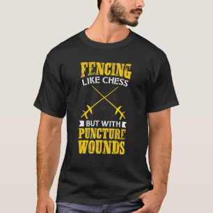 Schermer Schermen is als schaken maar dan met ste T-shirt