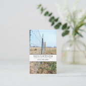schermlandschapsarchitectuur visitekaartje (Staand voorkant)