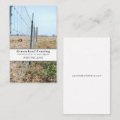 schermlandschapsarchitectuur visitekaartje (Voorkant / Achterkant)