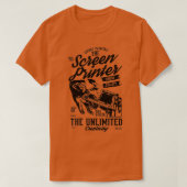 Schermprinter T-shirt (Design voorkant)