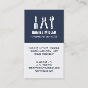 Schermschroevendraaier met spanner Handyman Vertic Visitekaartje