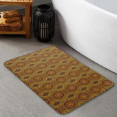 Schermvormig vormend vormgevend semicirculair patr badmat