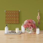 Schermvormig vormend vormgevend semicirculair patr theedoek