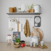 Schermvormig vormend vormgevend semicirculair patr theedoek