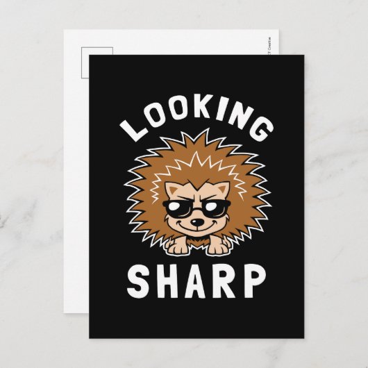 Scherp bekijken briefkaart (Voorkant / Achterkant)