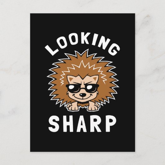 Scherp bekijken briefkaart (Voorkant)