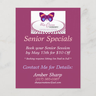 Scherp Creaties Senior Specials Flyer