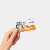 Scherp en professioneel: aangepaste beveiligings-I Badge (Handheld)