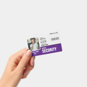 Scherp en professioneel: aangepaste beveiligings-I Badge (Handheld)