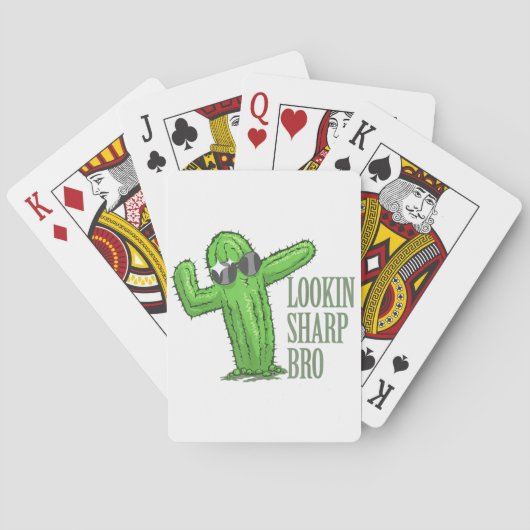 Scherp gast bro pokerkaarten (Achterkant)