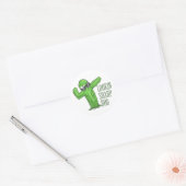 Scherp gast bro ronde sticker (Envelop)