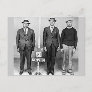 Scherp gedrukte Mannen: 1933 Briefkaart