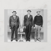 Scherp gedrukte Mannen: 1933 Briefkaart (Voorkant)