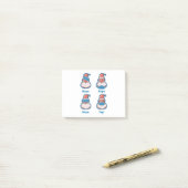 scherp gelaatsmasker santa claus xmas post-it® notes (Op bureau)