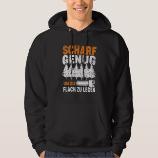 Scherp genoeg om plat te leggen hoodie