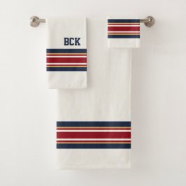 Scherp gepersonaliseerde IJshockey Cream Shirt Str Bad Handdoek